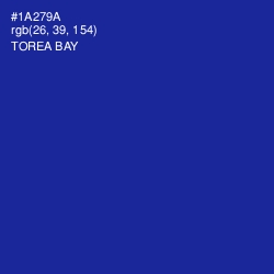 #1A279A - Torea Bay Color Image
